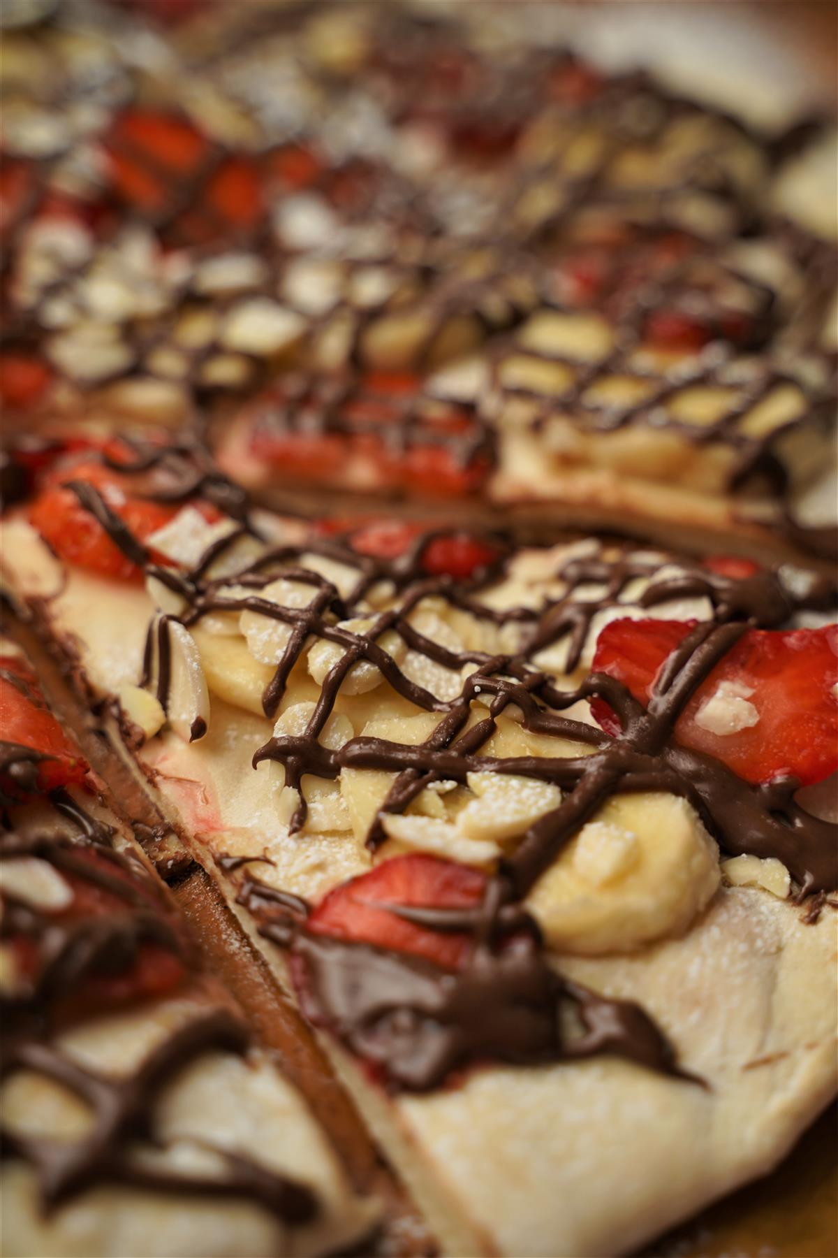 Nutella pizza s jagodama